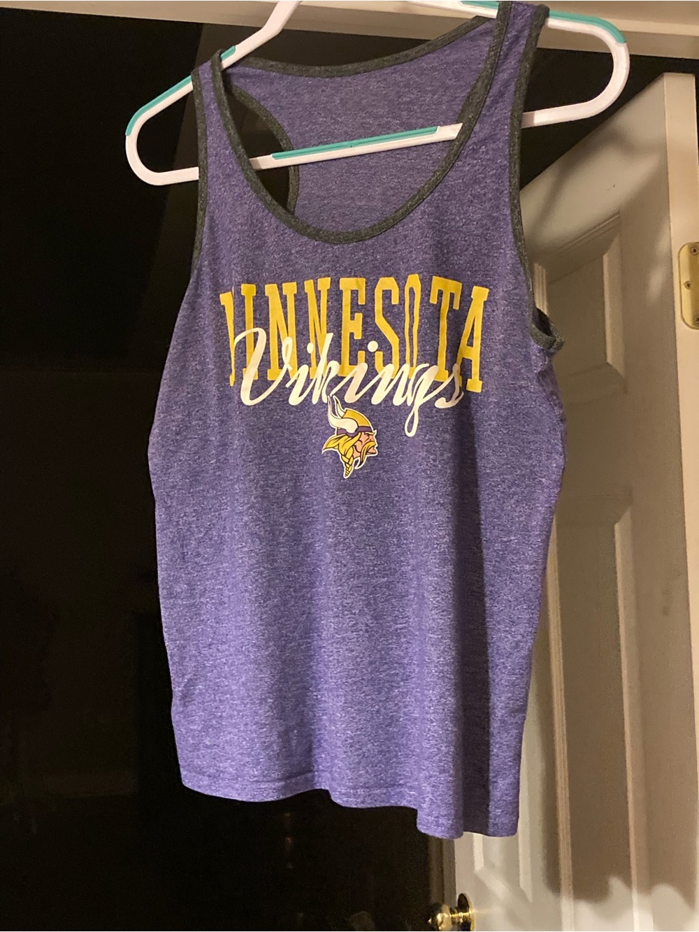 ⭐️⭐️Minnesota Vikings Purple Scoop-Neck Tank Top